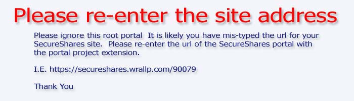 Please Do Not Register Here